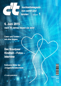 hochzeitszeitung
